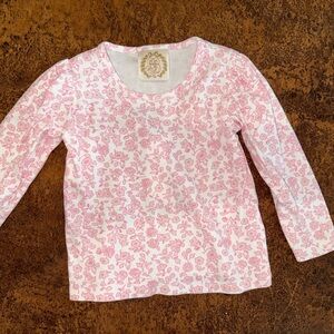 The Beaufort Bonnet Company Pink Floral Long Sleeve Tee
